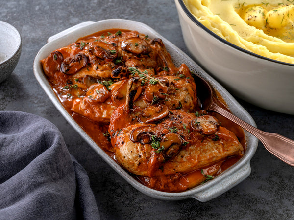 Chicken Chasseur Serves Gourmet