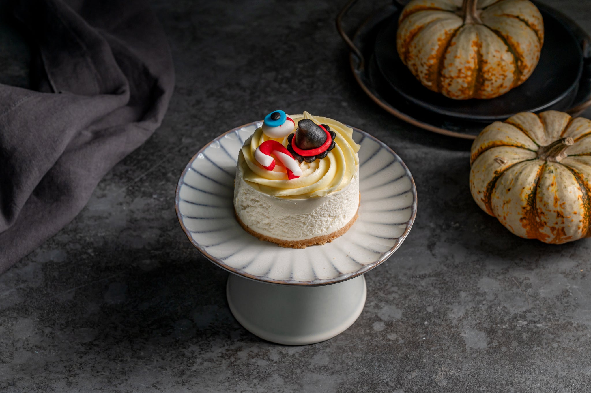 Halloween cheesecake