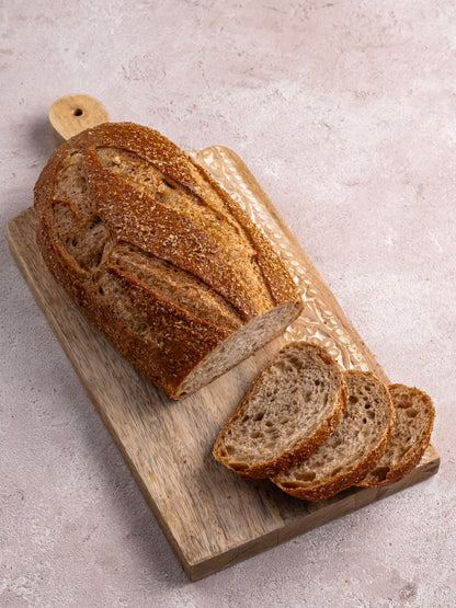 High Fiber Sourdough Bloomer