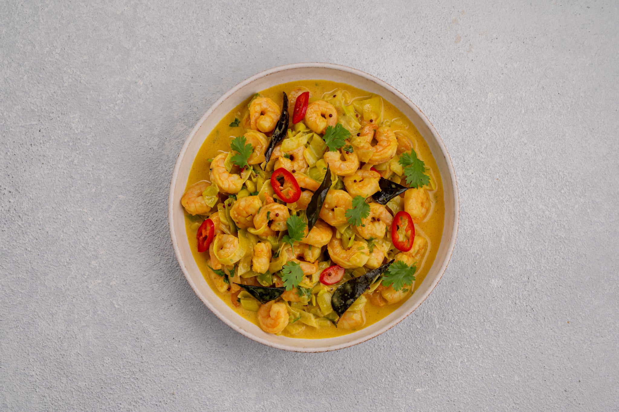 Sri Lankan Fried Prawns