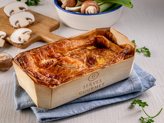 Chicken, Leek and Mushroom Pie