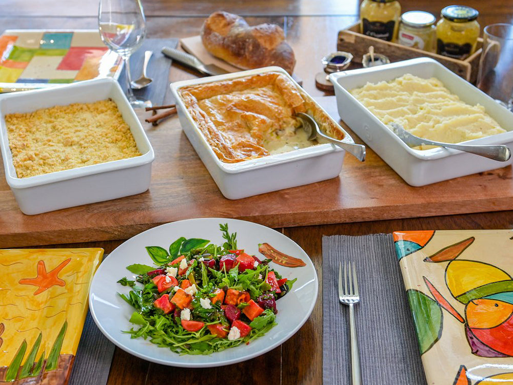 Roasted Butternut Squash, Beetroot and Feta Salad